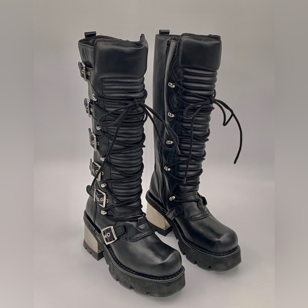 🌹New Listing🌹NWT NIB Jeffrey Campbell Galactix  Platform Knee High Boots 10